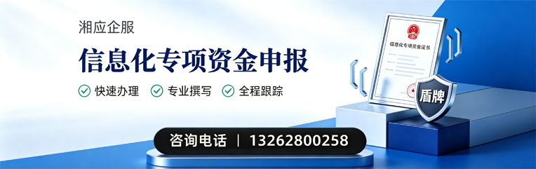 宿迁信息化专项资金申报服务