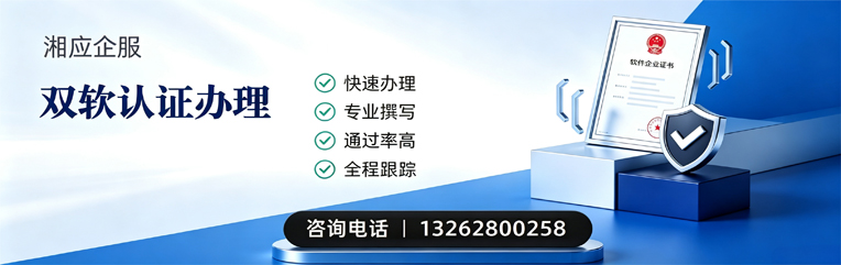 宿迁双软认证申报服务